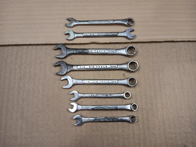 Llaves combinadas y llave de extremo abierto S-K usadas leer Foto 1 de 4