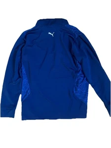 Puma Kinder Gr. Small dunkelblau LS Performance Top 1/4 Zip leichte Activewear - Bild 1 von 11