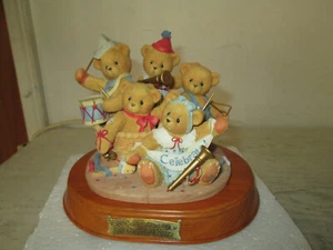 Cherished Teddies Commemorative 5 Yr Anniversary Figurine, New Open Box - Picture 1 of 4