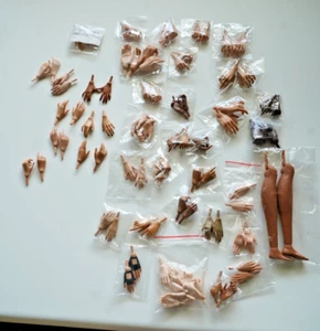 Pièces détachées pour poupée jouet Integrity - 41 jeux de mains et 1 jeu de jambes - Photo 1/5