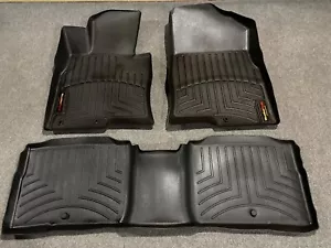 WeatherTech FloorLiner for 2011-2015 Kia Optima - 1st & 2nd Row, Black - Picture 1 of 1