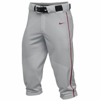 nike baseball pants red piping