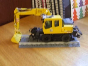 NZG 544 Liebherr A 900 C ZW Wheeled Excavator on Rails, 1:50, superb - Picture 1 of 6