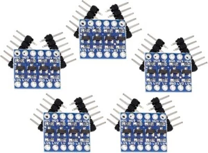 Módulo bidireccional convertidor de nivel lógico IIC I2C de 4 canales 5 V a 3,3 V EE. UU. - Imagen 1 de 9