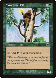4x Wirewood Elf - LP - Onslaught - Magic The Gathering - SPARROW MAGIC - Imagen 1 de 1