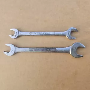 Vintage Craftsman Wrench Set Double Ended Sizes 13 15 17 19 mm Made In USA - Picture 1 of 3