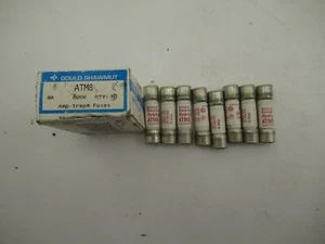 FUSIBLE ATM8 Ferraz Shawmut, action rapide, 8A, 600V. Boîte de 8 - Photo 1/3