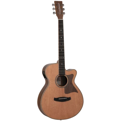 Tanglewood TRSFCEBW Reunion Australian Red Cedar Top Super Folk C/E with Black W - image 1 of 2