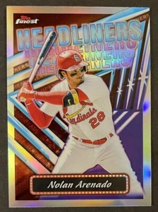 2023 Topps Finest Finest Headliners Refractor #FH-7 Nolan Arenado - Bild 1 von 2