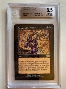 1998 MAGIC THE GATHERING YAWGMOTH'S WILL URZA'S SAGA #171 BGS 8.5 NM-MT+ - Bild 1 von 2