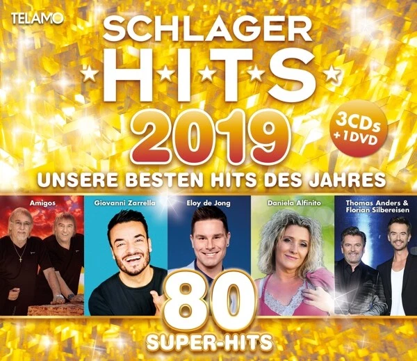 Schlager Hits 2019 - Various 4x CD