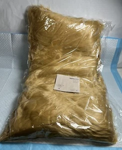 Homesmart Golden-Brown Faux Fur Carpet (23.6"x35.4") - New - Picture 1 of 2