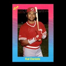 Kal Daniels 1989 Classic Travel Cincinnati Reds #74 R320I 19