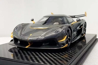 Frontiart Koenigsegg Jesko Carbon Gold 1/18. F140-191 - Immagine 1 di 4