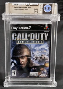 Call of Duty Finest Hour - Wata 9.8 Sealed Playstation 2 PS2 2004 1st Print - Picture 1 of 4