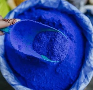 Moroccan Blue Nila Natural Whitening for Skin& Face 100gm نيلة مغربية زرقاء - Picture 1 of 8