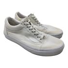 Vans Shoes Unisex Size 7M  8.5W White Slip On Sneakers Tennis Casual Preppy 