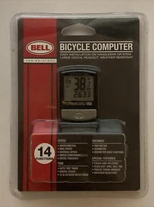 Bell Dashboard 150 Bicycle Computer Speedometer Trip Timer 14 Functions Sealed - Picture 1 of 4