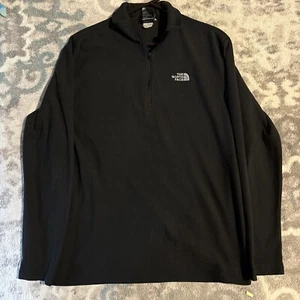 Herren The North Face 1/4 Zip Gr. M Fleece Quarter Zip Jacke schwarz - Bild 1 von 11