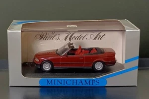 1/43 BMW 3er Cabriolet E36 red Minichamps - Picture 1 of 8