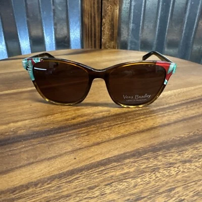 Vera Bradley Cheryl Rumba (RBA) CS Sunglasses Multicolor Uv400 Lenses New - Image 1 of 3