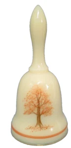 Vintage Fenton Glass Bell Hand Painted and Signed by Vicki Fielder - Picture 1 of 7