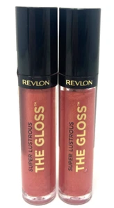 (2) Revlon Super Lustrous The Gloss Lip Gloss 0.13 fl oz Sealed 246 Blissed Out - Picture 1 of 3