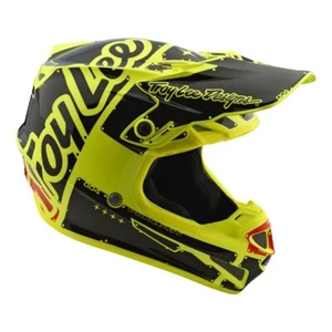 HELM TROY LEE DESIGNS SE4 POLYACRYLITE FACTORY GELB YELLOW GRÖSSE M - Bild 1 von 2