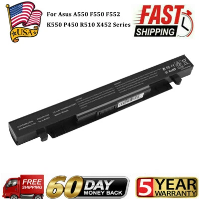 💖LOTE Batería A41-X550A para Asus X550 X550A X550C X550CA X550CC A41-X550 2200mAh Foto 1 de 4