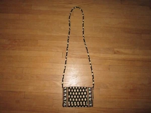 Vintage VERA BRADLEY Chanticleer Rooster Chicken Wallet-On-A-String Crossbody - Picture 1 of 5