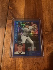 2019 Topps Update Christian Yelich Chrome 43/150