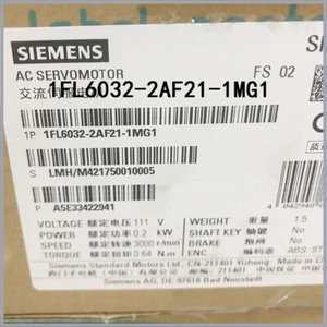 SIEMENS NEU VERSIEGELT ORIGINAL SPSEINHEIT 1FL6032-2AF21-1MG1 im Karton AC Servomotor - Bild 1 von 4