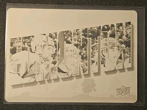 Placa de impresión negra #1/1 22-23 UD Edmonton Oilers Welcome To Leon Draisaitl - Imagen 1 de 3
