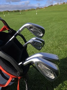 Mizuno Hot Metal Jpx 925 Pro Left Handed Golf Irons 5 To GW , KBS C-Taper Reg  - Picture 1 of 8