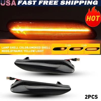 Luz LED lateral Fit Mini Cooper R61 R60 marcador de señal dinámica giro impermeable Foto 1 de 4
