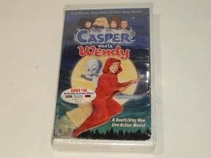 Casper Meets Wendy VHS NEW Sealed Shelley Duvall, Teri Garr - Foto 1 di 2