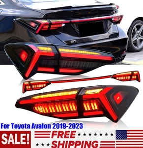 For Toyota Avalon 2019-2023 Rear Lamp Assembly Smoked LED Tail Light Trunk Light - Picture 1 of 17