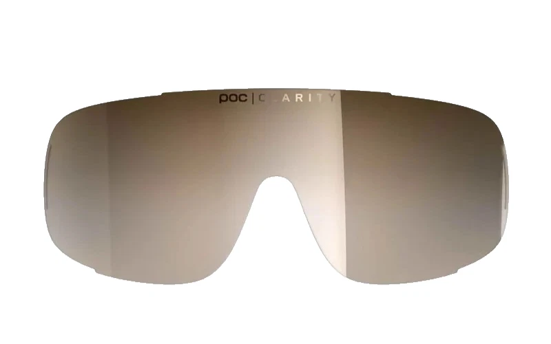 Gafas de sol de ciclismo POC Aspire lentes de repuesto MARRÓN/PLATEADO claridad Zeiss carretera Foto 1 de 1