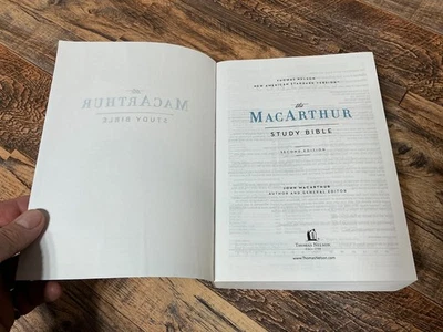 The MacArthur Study Bible: NASB New American Standard Second Edition 2006 Unused - Image 1 of 4