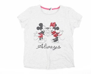 Disney at George Women's Grey Mickey T-Shirt Size 14 - Picture 1 of 12