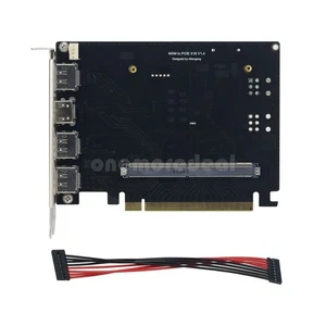 MXM to PCI Adapter Board for Laptop GPU to PC Conversion Compatible w/ 10/20/30 - Picture 1 of 7