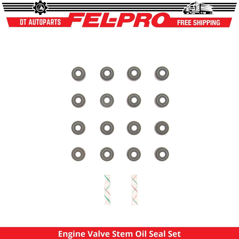 Juego de juntas de aceite de vástago de válvula de motor para Kia Rio5 2006-2011 admisión y escape Fel-Pro Foto 1 de 1