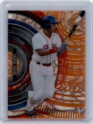 Rafael Devers 2017 Bowman Orange High Tek Magma Diffractor #BHT-RD 25/25 - Image 1 of 2