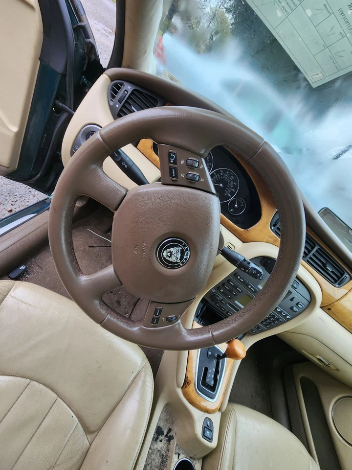 Volante de motorista esquerdo Jaguar X-type 2004 2005 2006 2007 2008 - Imagem 1 de 2