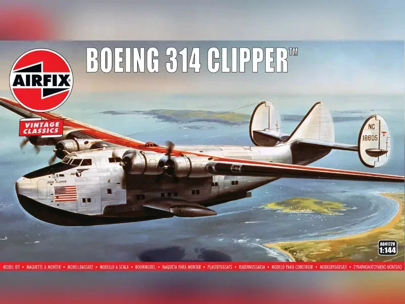 Boeing 314 Clipper - Airfix A04172V skala 1/144