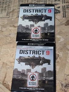 District 9 4K Ultra HD WITH RARE OOP SLIPCOVER - Picture 1 of 6