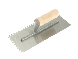 R.S.T. Zahnspachtel 6mm Quadratisch Kerben Holzgriff 11 X 4.1.3cm RST153DS - Picture 1 of 1
