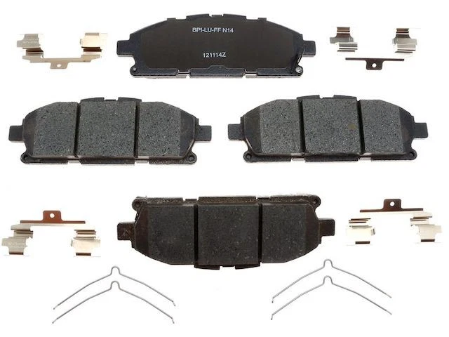 Front Brake Pad Set For 2011-2017 Nissan Quest 2013 2012 2014 2015 2016 JB169WQ - Image 1 of 1
