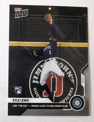 2020 Topps Now Kyle Lewis Rookie #264 "THE KID" Seattle Mariners MLB - Image 1 of 2