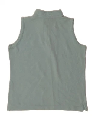 CHAMPION Womens Zip Neck Vest Top UK 10 Small Blue Cotton BD24 - Image 1 of 3